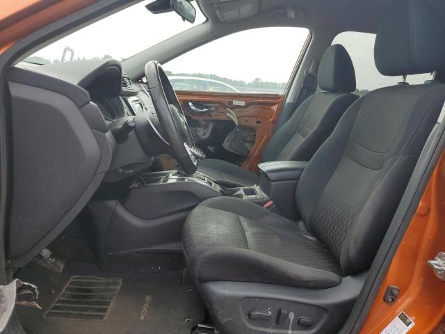 5N1AT2MT7KC702423 - 2019 NISSAN ROGUE S ORANGE photo 7