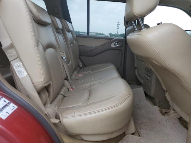 5N1AR18W96C667080 - 2006 NISSAN PATHFINDER LE 红色 照片 11