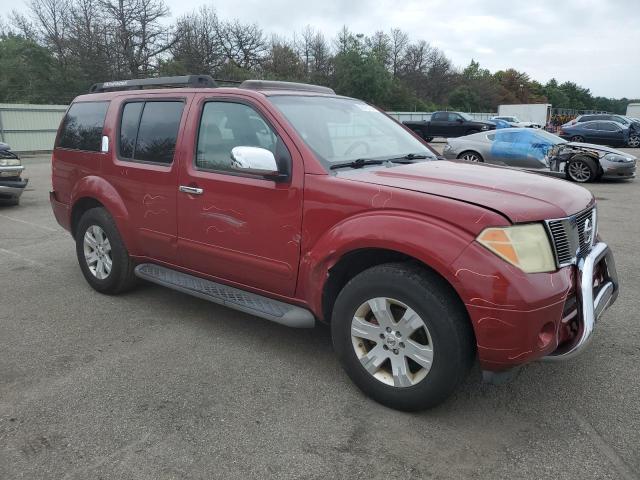 5N1AR18W96C667080 - 2006 NISSAN PATHFINDER LE 红色 照片 4