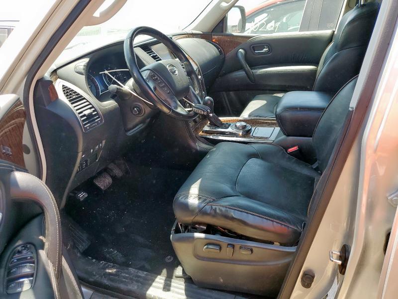 JN8AY2NEXK9757696 - 2019 NISSAN ARMADA PLATINUM SILVER photo 7