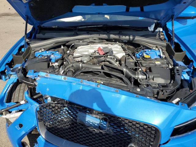 SADCZ2EE9KA615117 - 2019 JAGUAR F-PACE SVR BLUE photo 11