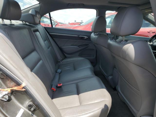 2HGFA16908H504141 - 2008 HONDA CIVIC EXL GRAY photo 10