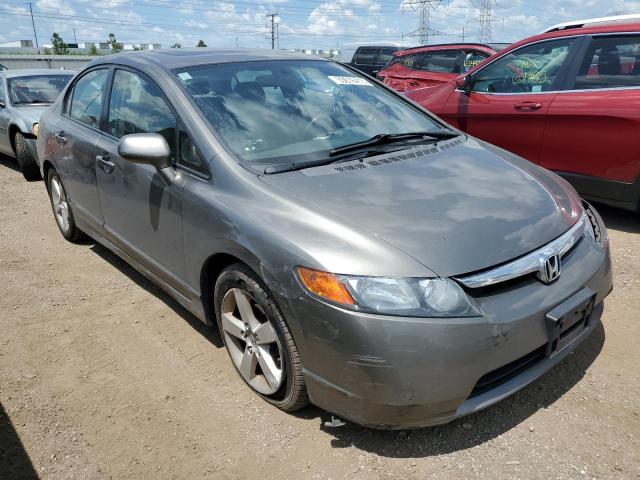 2HGFA16908H504141 - 2008 HONDA CIVIC EXL GRAY photo 4
