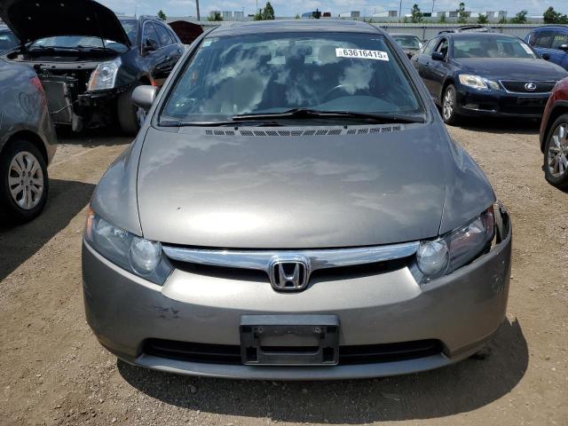 2HGFA16908H504141 - 2008 HONDA CIVIC EXL GRAY photo 5