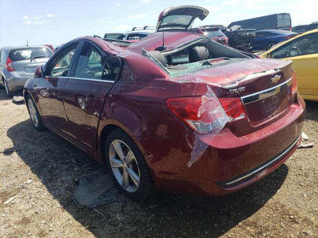 1G1PF5SB4G7184992 - 2016 CHEVROLET CRUZE LIMI LT BURGUNDY photo 2