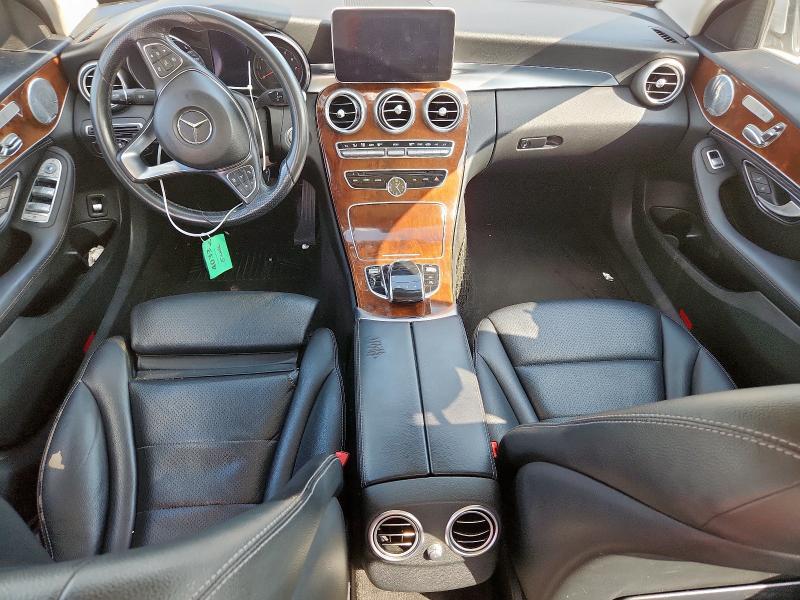 55SWF4KB7FU003341 - 2015 MERCEDES-BENZ C 300 4MATIC SILVER photo 8