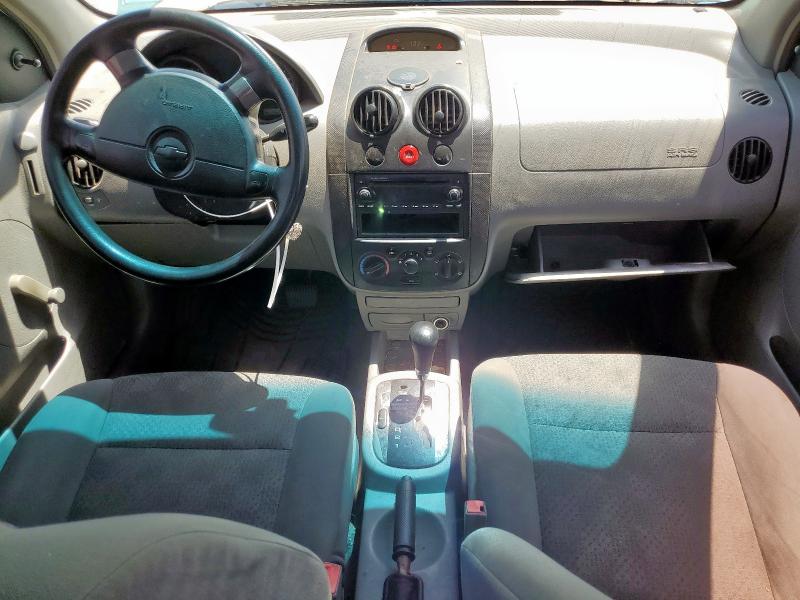 KL1TD526X5B384453 - 2005 CHEVROLET AVEO BASE ტურკოუსი ფოტო 8