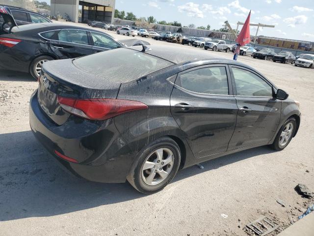 KMHDH4AE3FU265438 - 2015 HYUNDAI ELANTRA SE BLACK photo 3