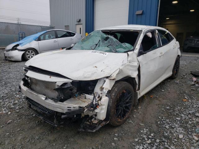 SHHFK7G31LU301877 - 2020 HONDA CIVIC LX WHITE photo 2