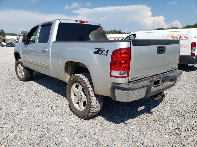 1GT121C85BF232390 - 2011 GMC SIERRA K2500 SLT SILVER photo 2