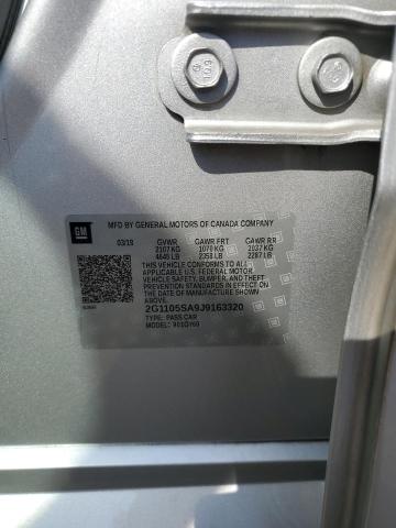 2G1105SA9J9163320 - 2018 CHEVROLET IMPALA LT Silber Foto 12