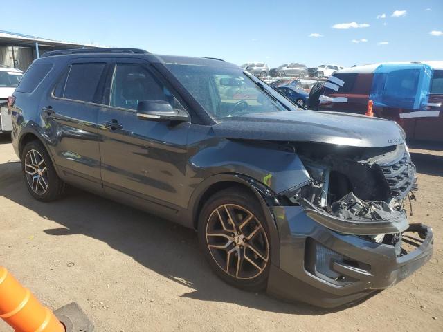 1FM5K8GT2GGC58466 - 2016 FORD EXPLORER SPORT Графитовый фото 4