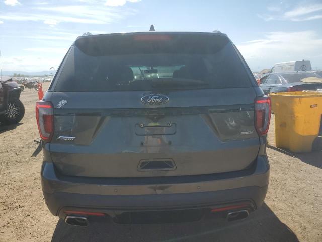1FM5K8GT2GGC58466 - 2016 FORD EXPLORER SPORT Графитовый фото 6