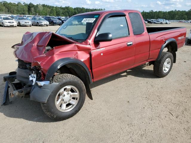 4TASM92N3YZ575092 - 2000 TOYOTA TACOMA XTRACAB PRERUNNER ბურგუნდია ფოტო 1