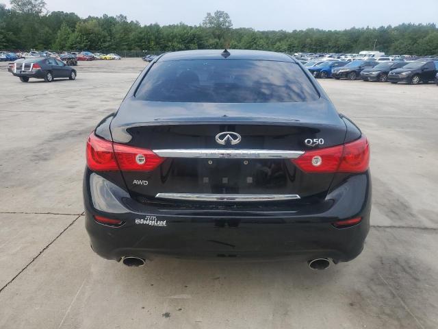 JN1BV7AR6EM707218 - 2014 INFINITI Q50 BASE BLACK photo 6