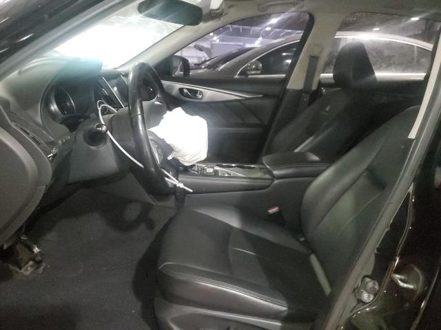 JN1BV7AR6EM707218 - 2014 INFINITI Q50 BASE BLACK photo 7
