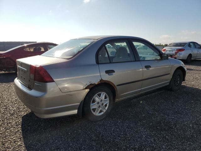 2HGES16305H010877 - 2005 HONDA CIVIC DX VP TAN photo 3
