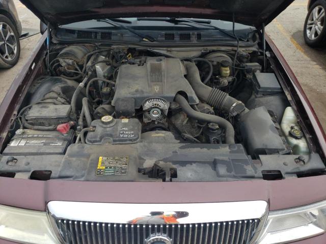 2MEFM74W43X645356 - 2003 MERCURY GRAND MARQ GS BURGUNDY photo 11