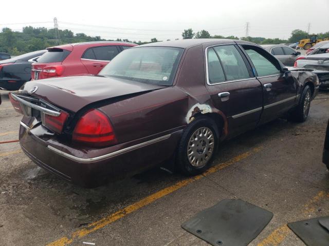 2MEFM74W43X645356 - 2003 MERCURY GRAND MARQ GS BURGUNDY photo 3