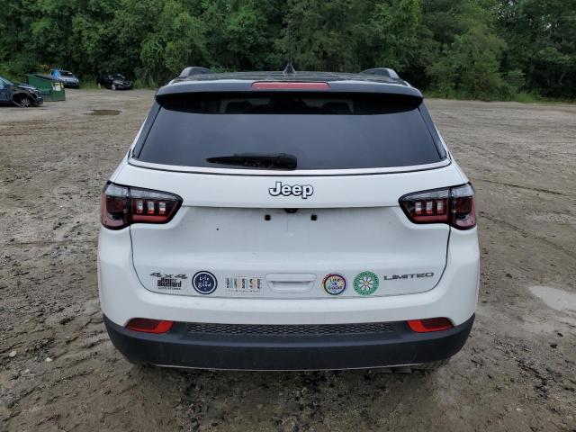 3C4NJDCB1NT157828 - 2022 JEEP COMPASS LIMITED WHITE photo 6