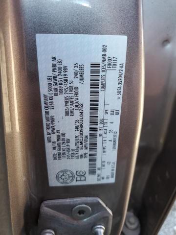 5LMCJ3D98KUL04752 - 2019 LINCOLN MKC RESERVE BEIGE photo 14