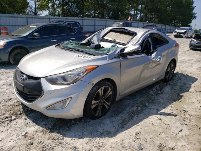 KMHDH6AE5DU007687 - 2013 HYUNDAI ELANTRA CO GS SILVER photo 1