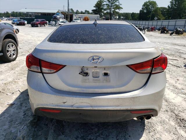 KMHDH6AE5DU007687 - 2013 HYUNDAI ELANTRA CO GS SILVER photo 6