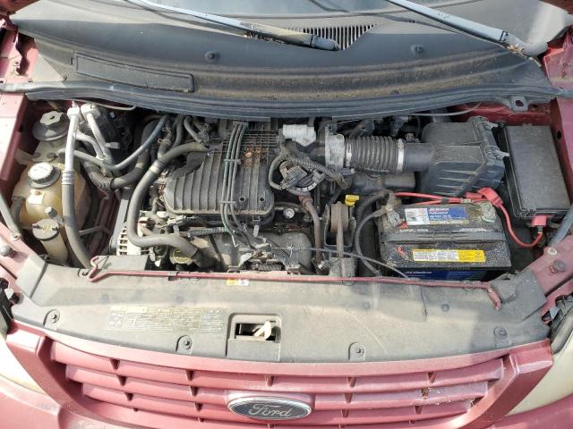 2FMZA51614BA70997 - 2004 FORD FREESTAR SE BURGUNDY photo 12