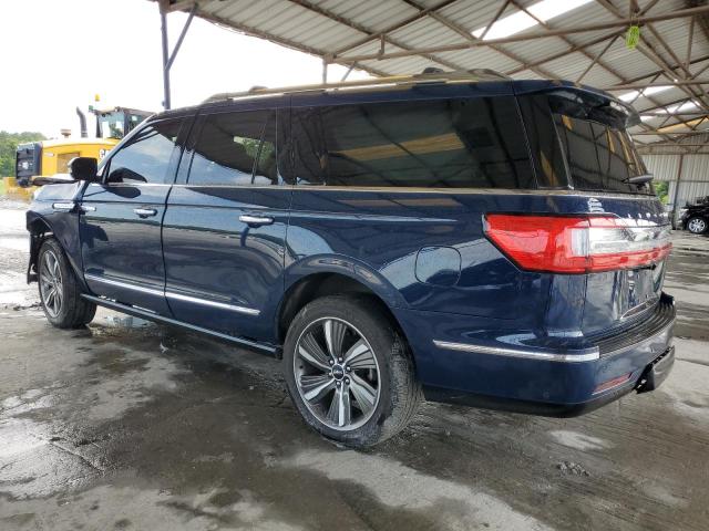 5LMJJ3LT8KEL20366 - 2019 LINCOLN NAVIGATOR L RESERVE BLUE photo 2