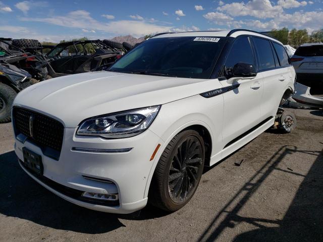 5LM5J7XC4NGL15192 - 2022 LINCOLN AVIATOR RESERVE WHITE photo 1