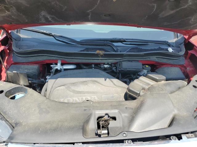 5FPYK3F57NB036639 - 2022 HONDA RIDGELINE RTL Rojo foto 11