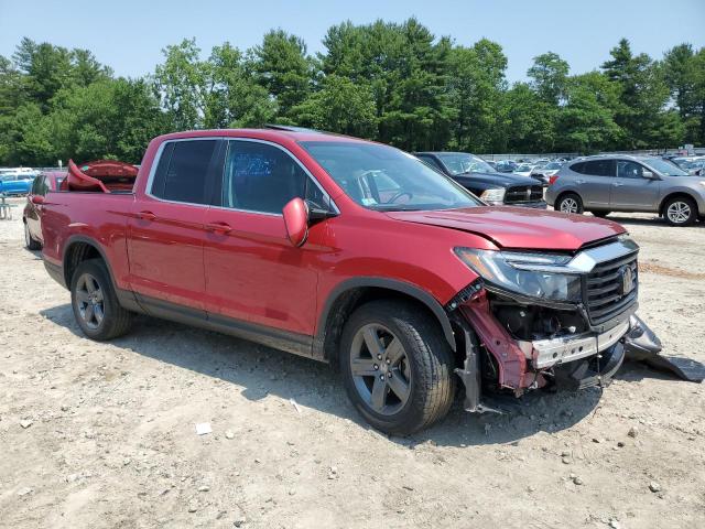 5FPYK3F57NB036639 - 2022 HONDA RIDGELINE RTL Rojo foto 4