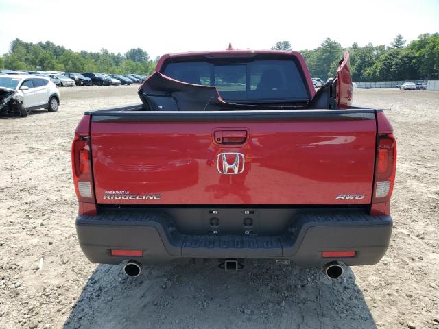 5FPYK3F57NB036639 - 2022 HONDA RIDGELINE RTL Rojo foto 6