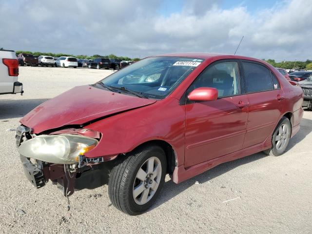 1NXBR32E27Z856780 - 2007 TOYOTA COROLLA CE RED photo 1