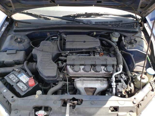 2HGES16335H593025 - 2005 HONDA CIVIC DX VP Mavi foto 11