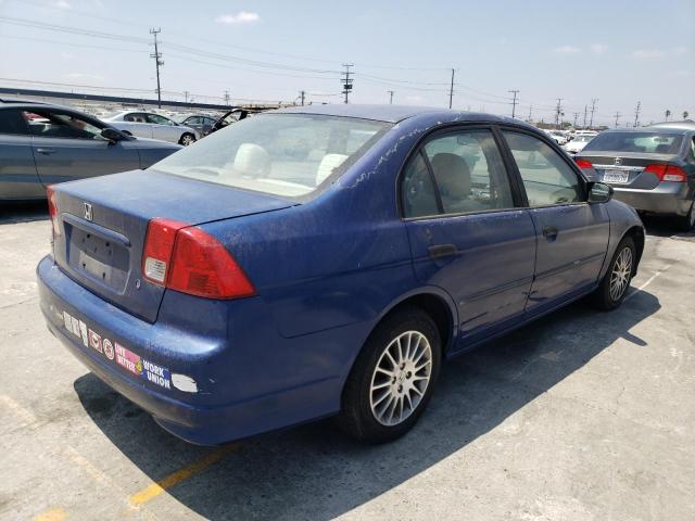 2HGES16335H593025 - 2005 HONDA CIVIC DX VP BLUE photo 3