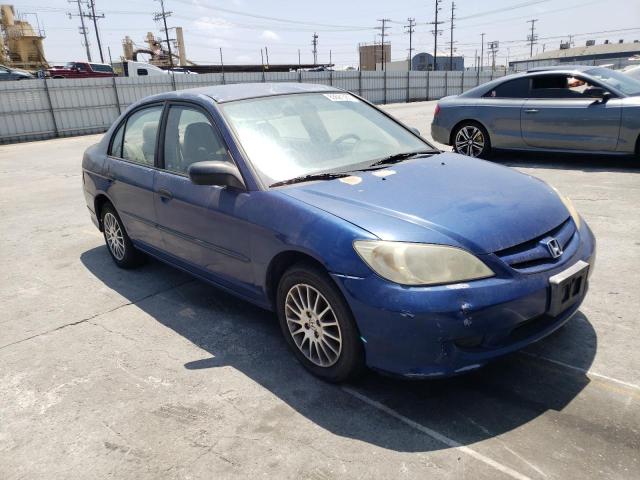 2HGES16335H593025 - 2005 HONDA CIVIC DX VP Mavi foto 4