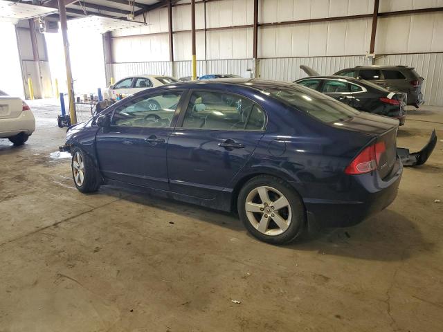 1HGFA16817L074869 - 2007 HONDA CIVIC EX BLUE photo 2