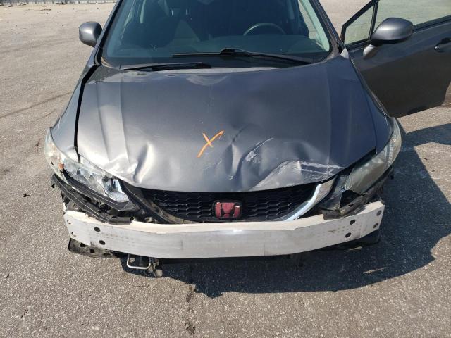 2HGFB2F85DH519593 - 2013 HONDA CIVIC EX GRAY photo 11
