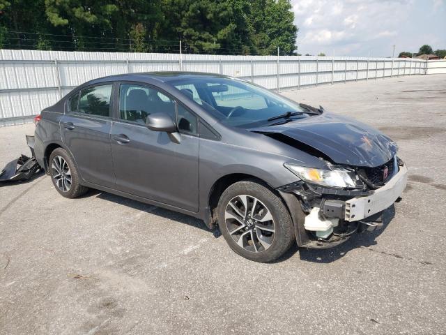 2HGFB2F85DH519593 - 2013 HONDA CIVIC EX GRAY photo 4