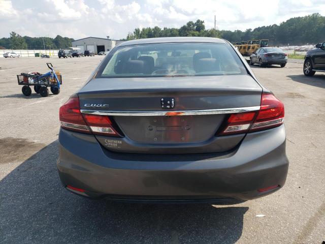 2HGFB2F85DH519593 - 2013 HONDA CIVIC EX GRAY photo 6