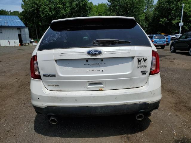 2FMDK4JC2DBB97488 - 2013 FORD EDGE SEL Ақ фото 6