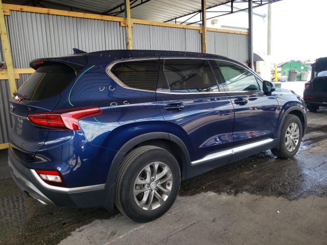 5NMS33AD1LH290725 - 2020 HYUNDAI SANTA FE SEL BLUE photo 3