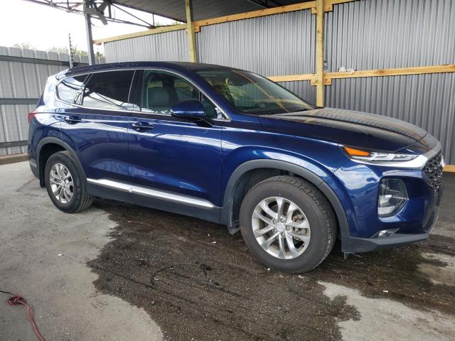 5NMS33AD1LH290725 - 2020 HYUNDAI SANTA FE SEL BLUE photo 4