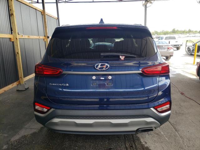 5NMS33AD1LH290725 - 2020 HYUNDAI SANTA FE SEL BLUE photo 6