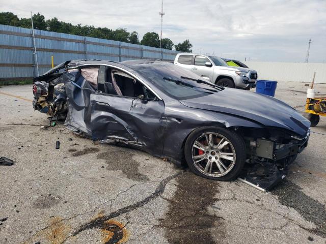 5YJSA1E43MF423055 - 2021 TESLA MODEL S CHARCOAL photo 4