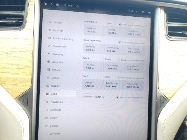 5YJSA1E43MF423055 - 2021 TESLA MODEL S CHARCOAL photo 9