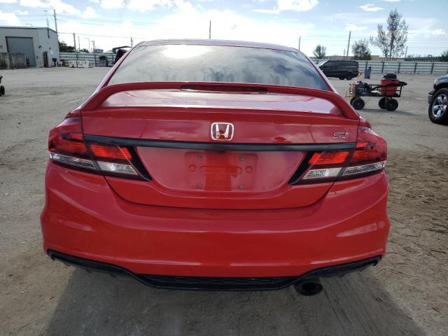 2HGFB6E54FH701853 - 2015 HONDA CIVIC SI RED photo 6