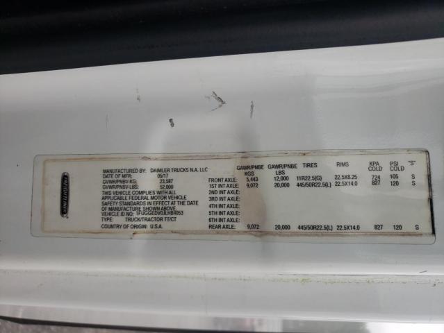 1FUGGEDV0JLHB4053 - 2018 FREIGHTLINER CASCADIA 1 白色 照片 12