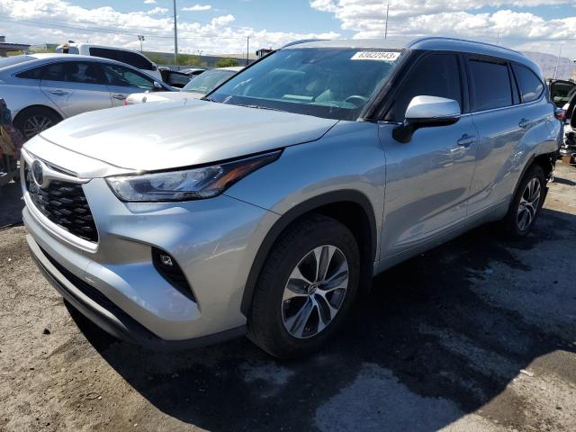 5TDHZRAH2LS509252 - 2020 TOYOTA HIGHLANDER XLE Gümüş foto 1